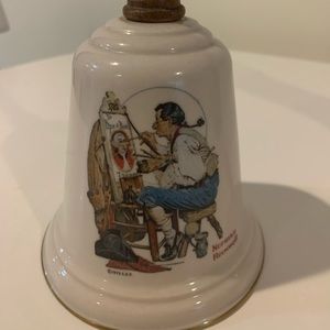 Norman Rockwell vintage bell
